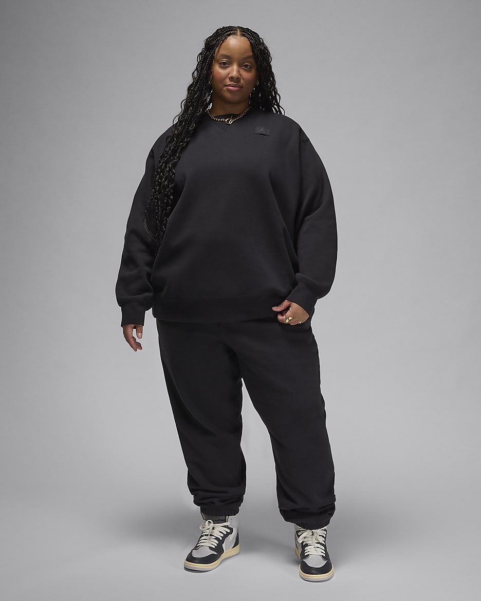 Jordan flight fleece crew best sale